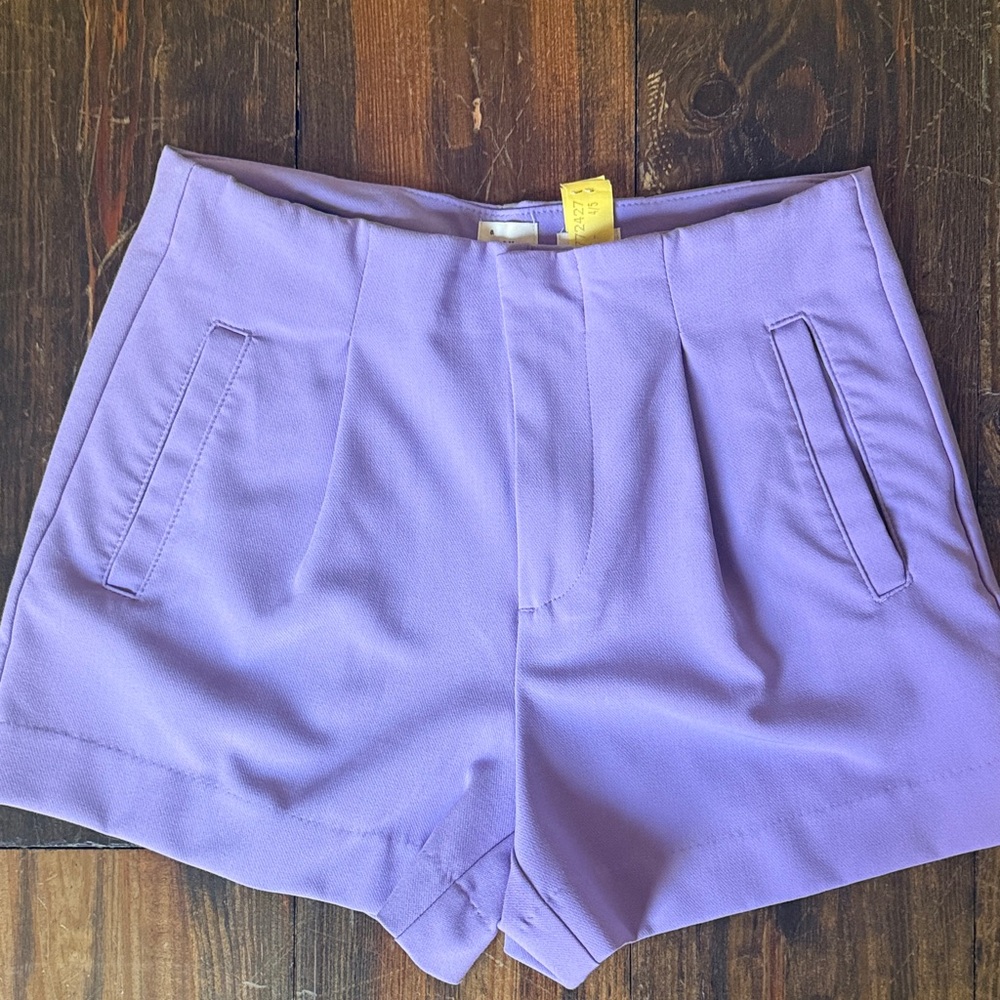 A New Day Target size 6 Elegant Lavender High Waist Women's Shorts